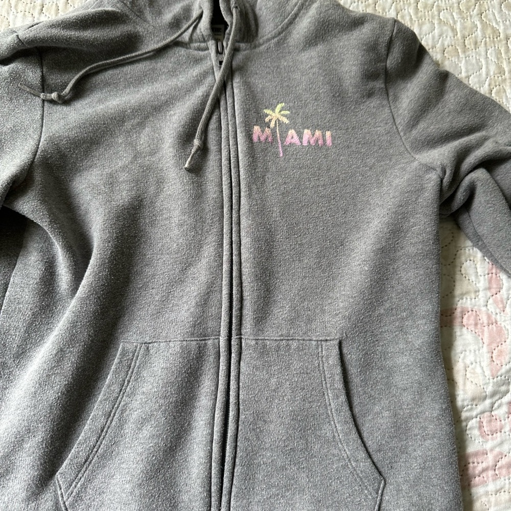 Victoria's Secret Pink Gray Hoodie